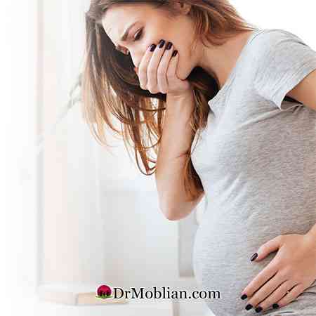 کاهش حالت تهوع در دوران بارداری